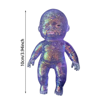 Curiosities Sugar Swaps Jumbo Baby Squishy Toy,low Rising Glitter Squeeze Toy for Stress Relief