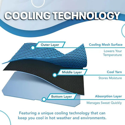 ❄️ Instant Cooling Towel – Quick Dry Sports Towel for Gym, Travel & Outdoor Activities