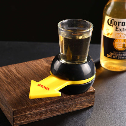 🎲 Penalty Spin Wheel Drinking Game Toy – Russian Roulette Party Game Prop 🍻