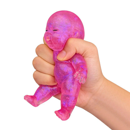 Curiosities Sugar Swaps Jumbo Baby Squishy Toy,low Rising Glitter Squeeze Toy for Stress Relief