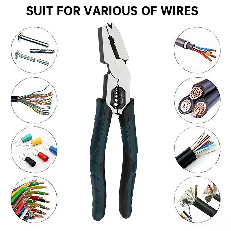 Dailyardtool® Industrial-Grade Multi-Function Cutting Pliers