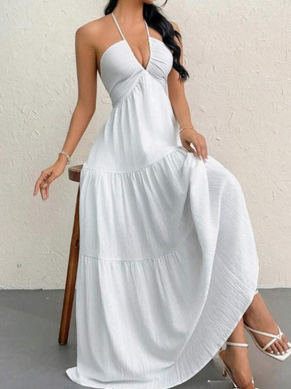 🏆SUMMER SALE 💥Women's Casual Basic Loose Fit Sleeveless Dress
