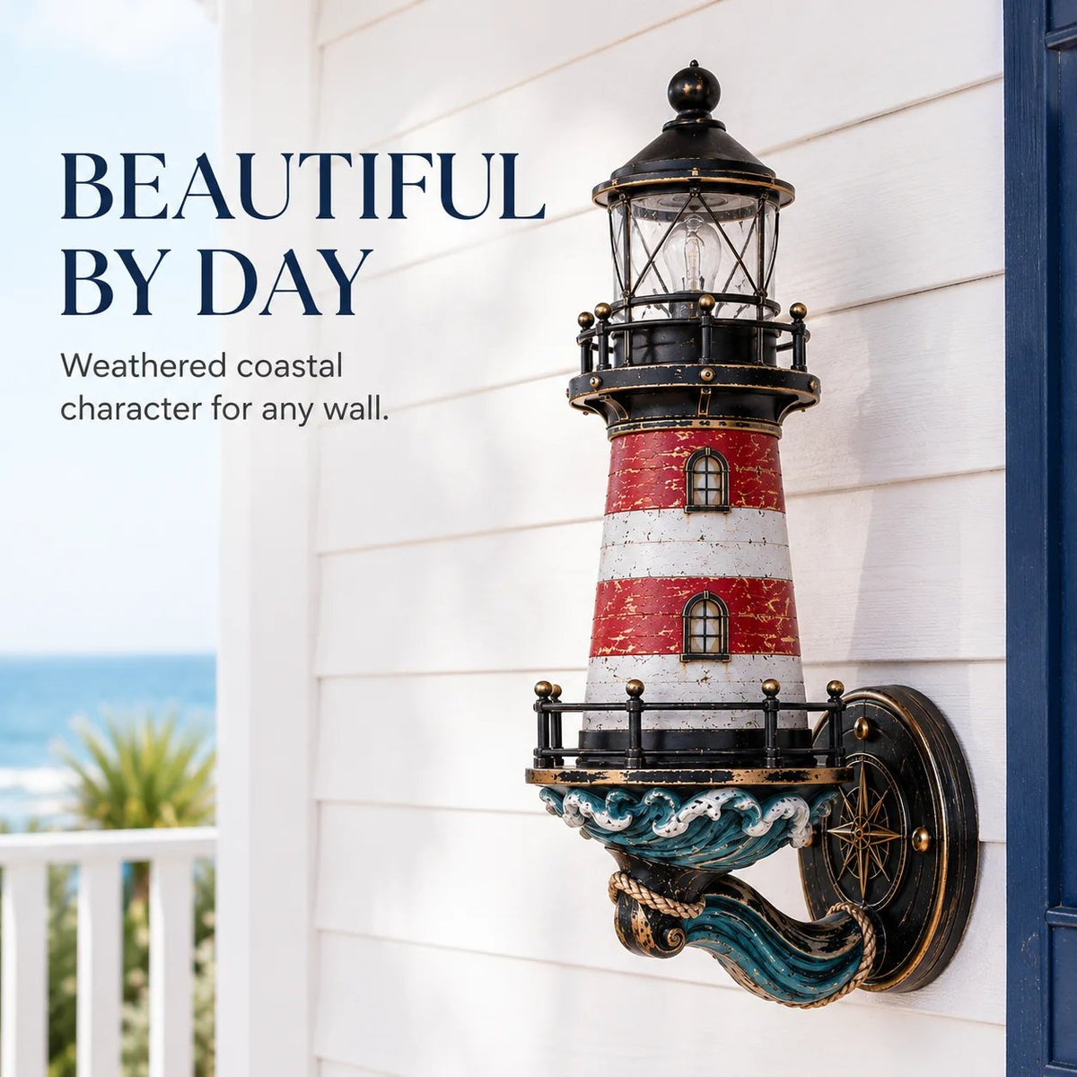 ✨Today Only: Get 40% Off🔥 - 🌊Vintage Coastal Lighthouse Wall Light