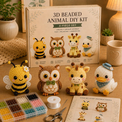 🐾 3D Beaded Pet DIY Kit