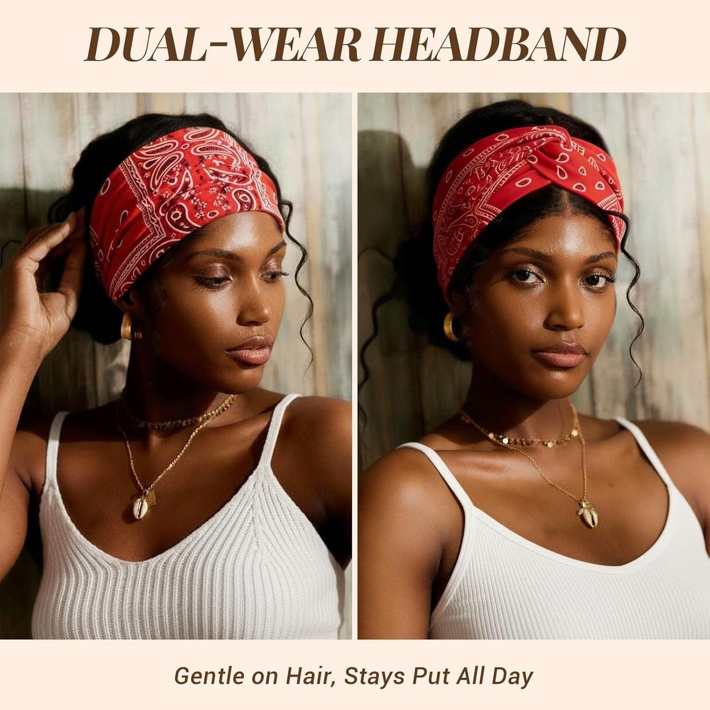 Womens Styling Retro Printed Headband - 🔥