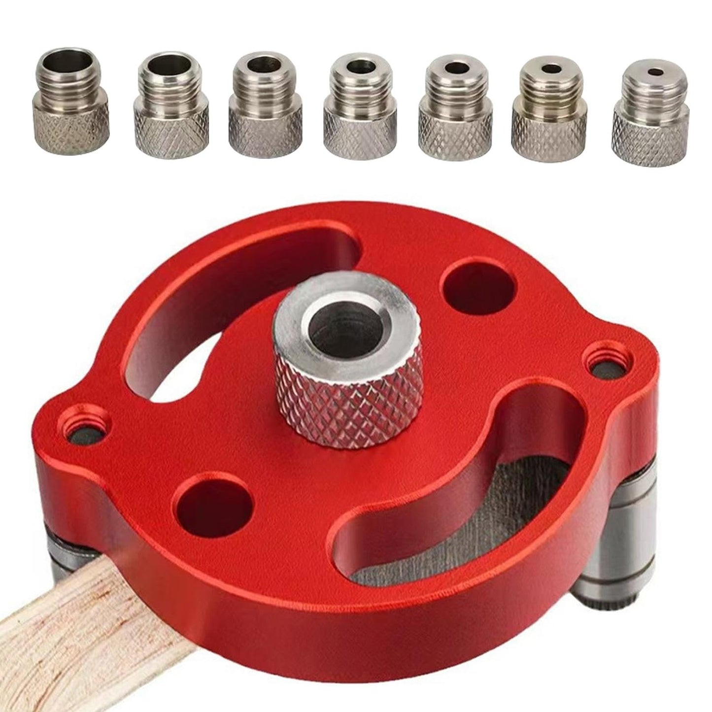 Self-Centering Doweling Jig——with free 8 Interchangeable Bushings