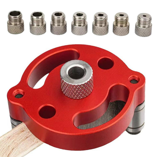 Self-Centering Doweling Jig——with free 8 Interchangeable Bushings