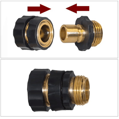 ⏰ Garden Hose Quick Connector
