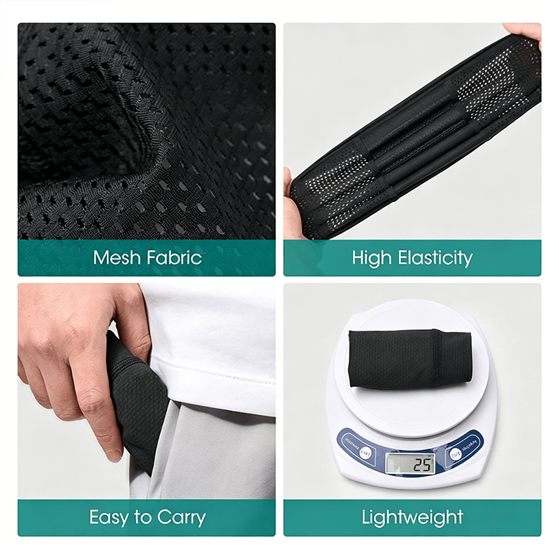 🧢  Breathable Skull Cap | Lightweight Sweat-Wicking Head Wrap