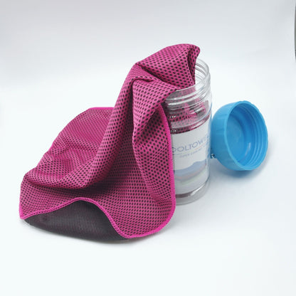 ❄️ Instant Cooling Towel – Quick Dry Sports Towel for Gym, Travel & Outdoor Activities