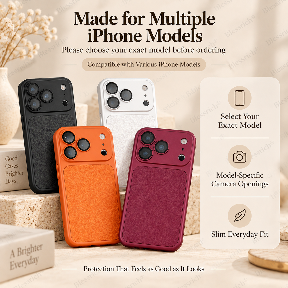 📱 LIMITED‑TIME 49% OFF! ✨ Soft Faux Leather Phone Case – Flexible, Slim, Model‑Specific ✨