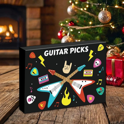 🎸 Guitar Pick Countdown Calendar