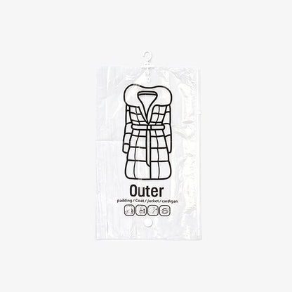 Hanging Vacuum Storage Bags – Save 75% Closet Space, No Folding Needed