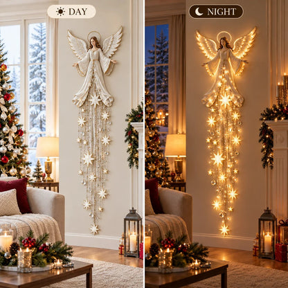 🔥 Limited Time 49% OFF – Angel Blessing Starfall Wall Light