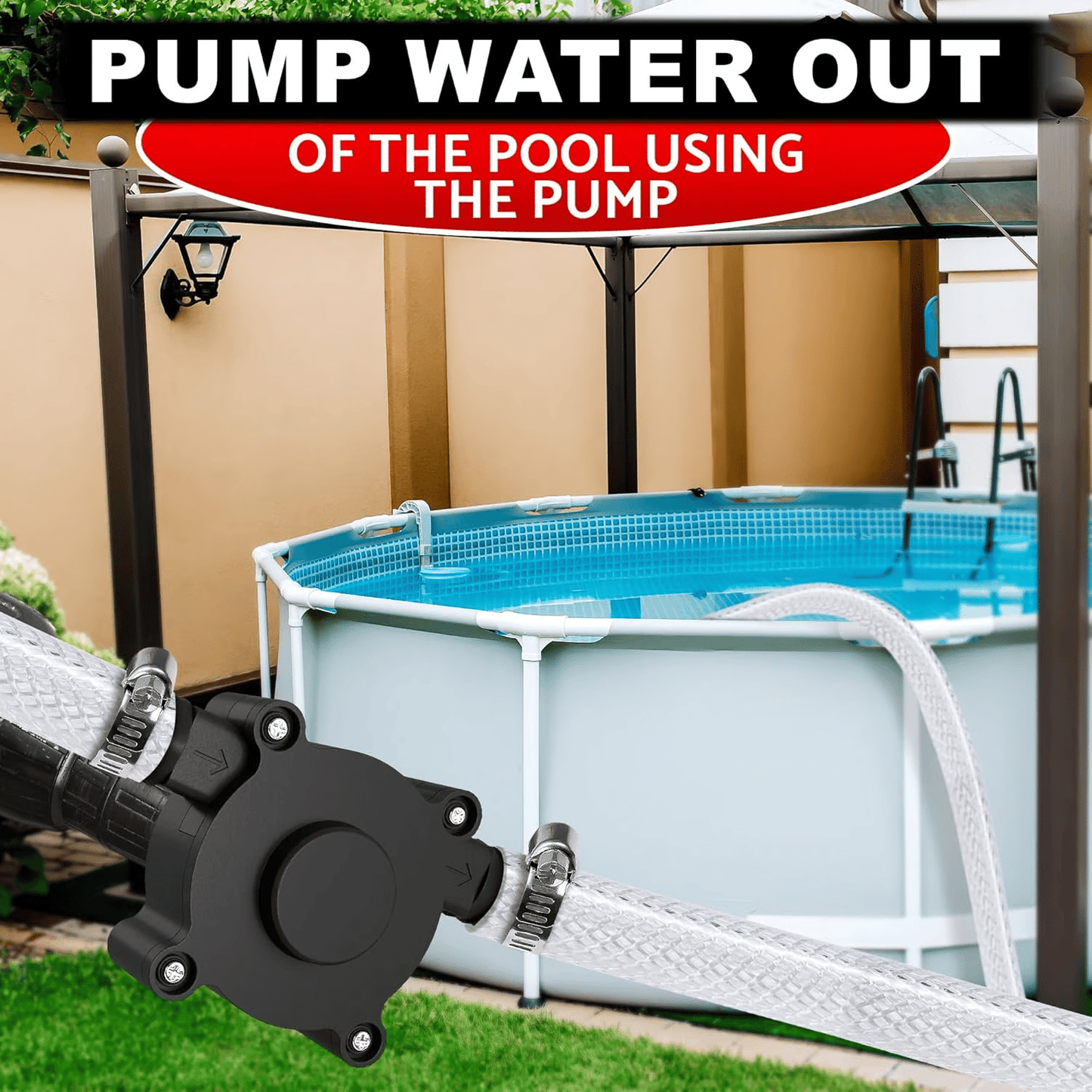 🔥 👨‍🌾🔥Portable Electric Drill Pump