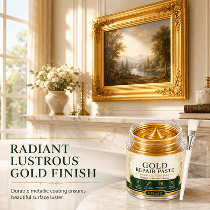 ✨✨ Gold Metallic Refinishing Repair Paste - Home Decor Restoration Kit 🎨