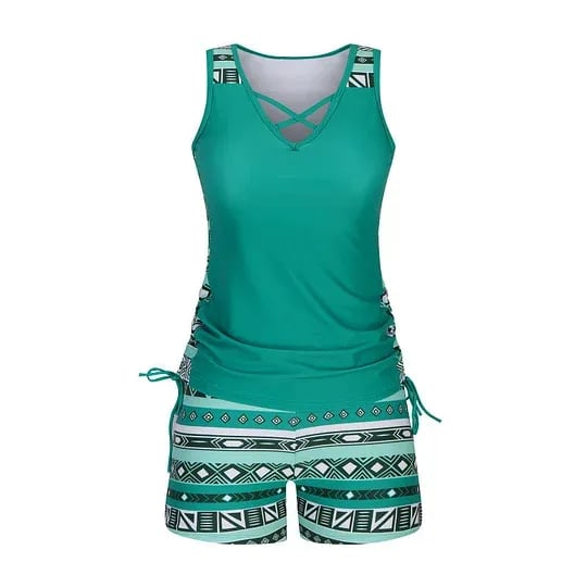 🌊Women's Fashion Two-Piece Tankini Set
