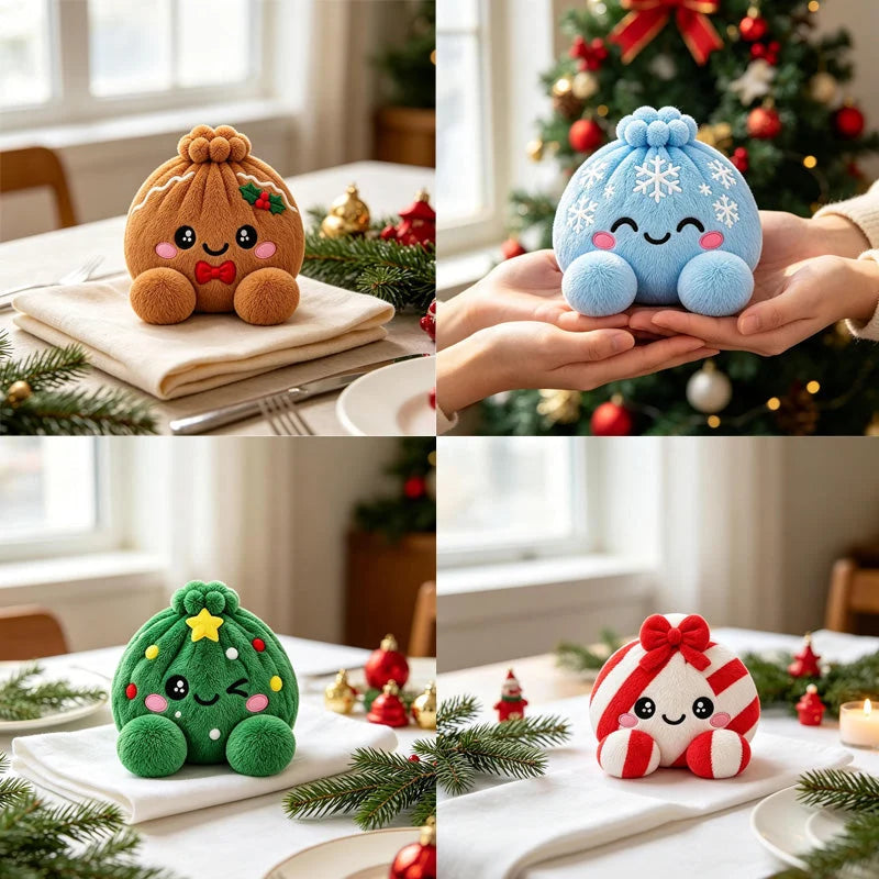 🥟christmas Dumpling Plush Blind Box Collection✨
