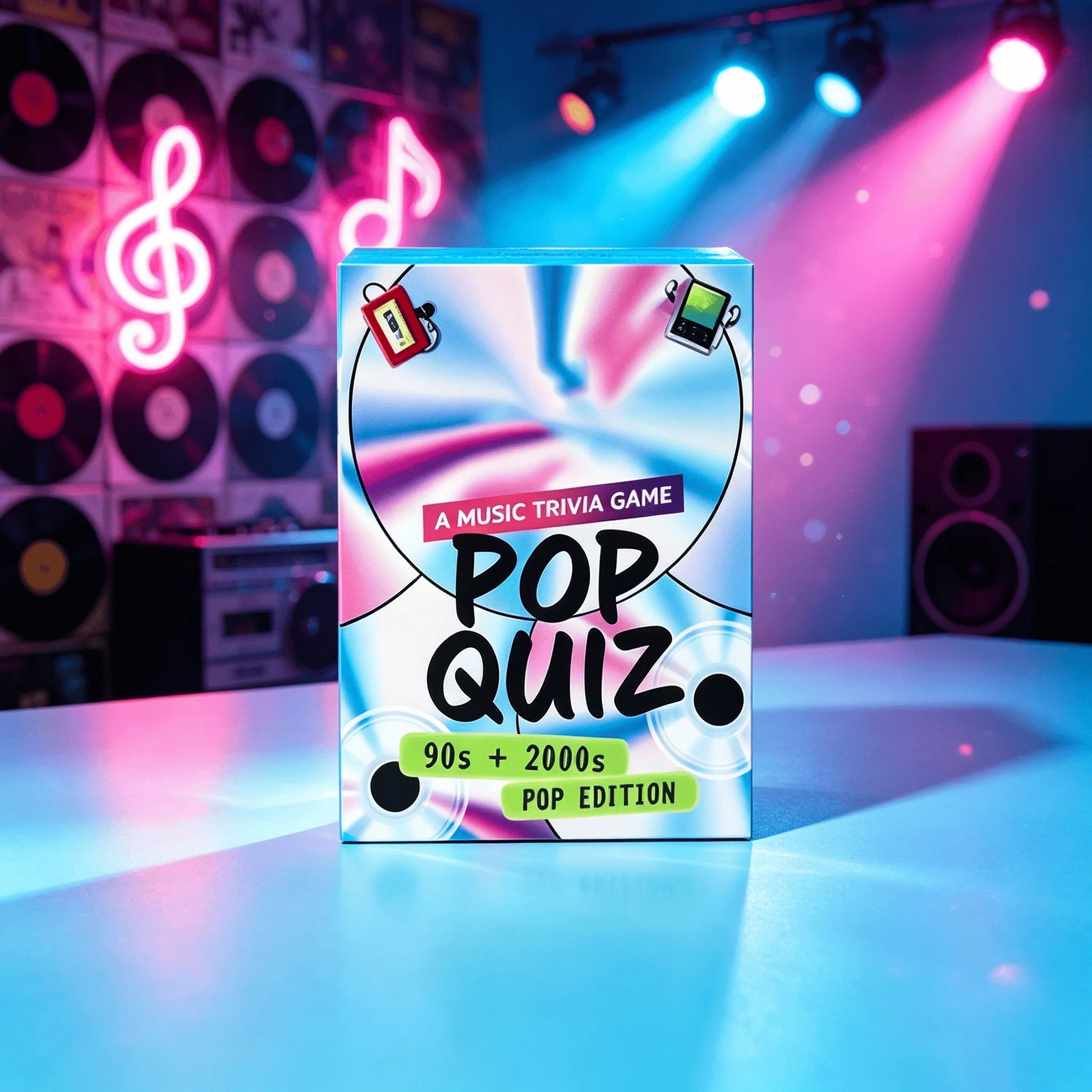 Pop Music Quiz Cards