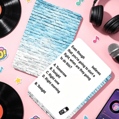 🎶 Lyrics Pop Quiz Pop Quiz 90s & 2000s Edition Music Trivia Game