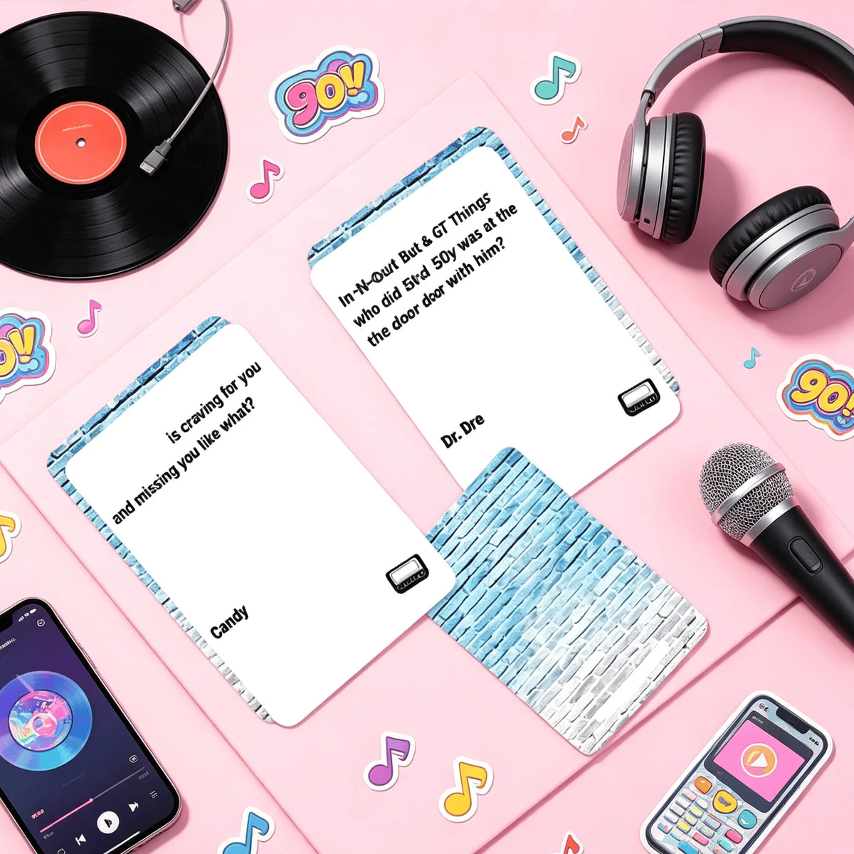 🎶 Lyrics Pop Quiz Pop Quiz 90s & 2000s Edition Music Trivia Game