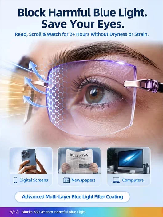 [Regain Your Youthful Vision] Smart Zoom Diamond-Cut Reading Glasses