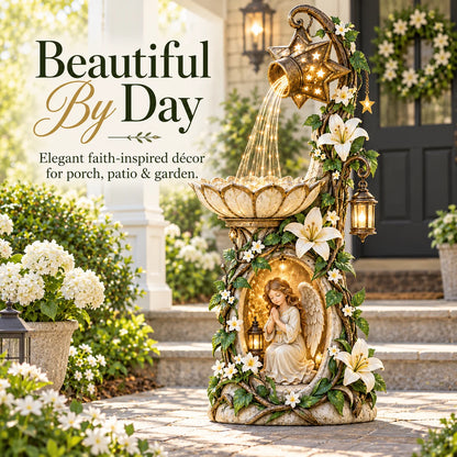 🔥 Last Day 49% Off👼✨ Angel Starlight Garden  – Faith-inspired Lighted Outdoor Decor