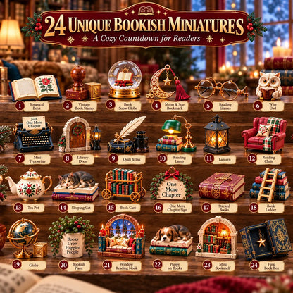 🎅📕 24 Nights Of Bookish Joy — A Cozy Countdown For Readers