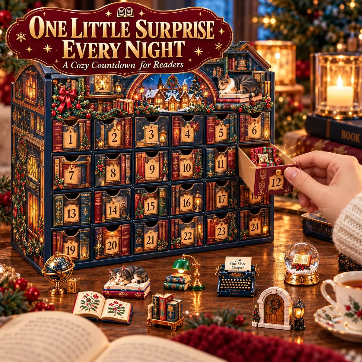 🎅📕 24 Nights Of Bookish Joy — A Cozy Countdown For Readers