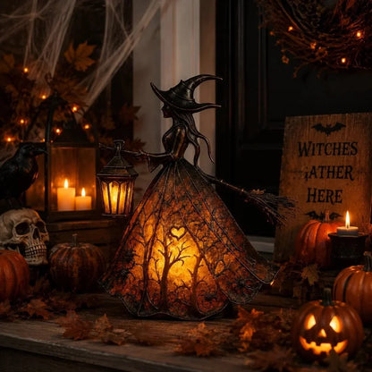 ✨Last Day 49% OFF✨Halloween Witch Lamp Tabletop Decoration✨