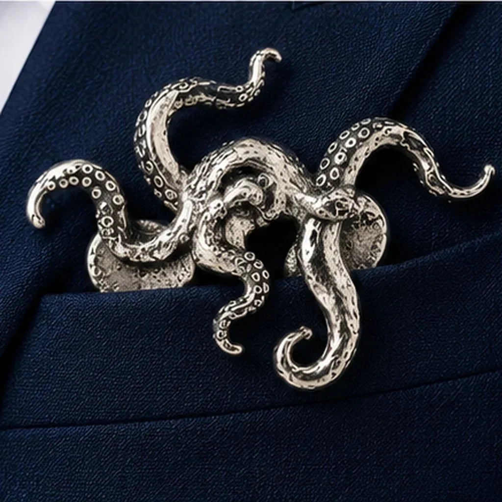 ✨ Luxury Sculpted Animal Brooch – Premium Statement Piece for Suits & Blazers