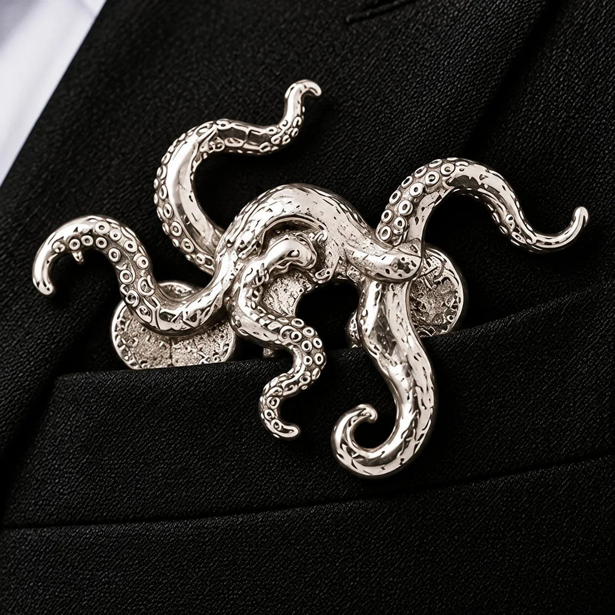 ✨ Luxury Sculpted Animal Brooch – Premium Statement Piece for Suits & Blazers