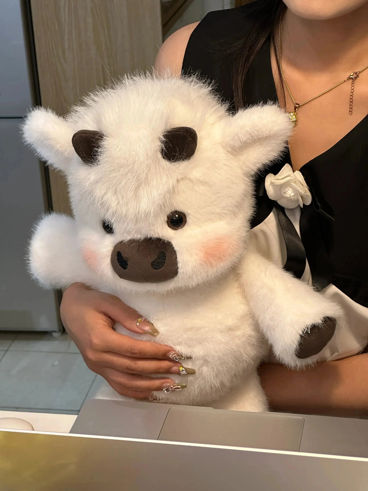 🐂🐮 Running Scottish Highland Cow Stuffed Animal