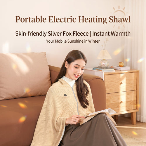 ❄️ LAST CHANCE 50% OFF Heated Wearable Blanket – Stay Warm at Your Desk Without Bulky Layers