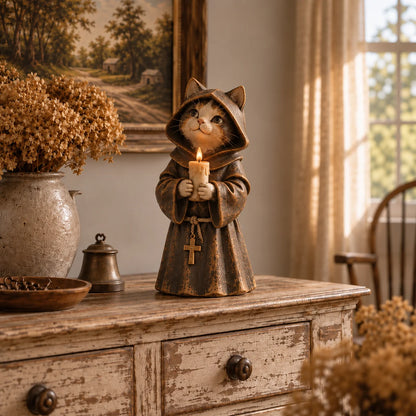 🐈 Medieval Cat Court — Whimsical Vintage Cat Figurines