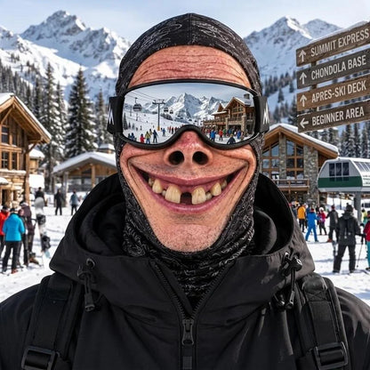😄 Funny Face Ski Balaclava