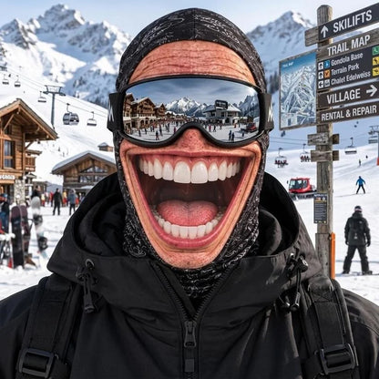 😄 Funny Face Ski Balaclava