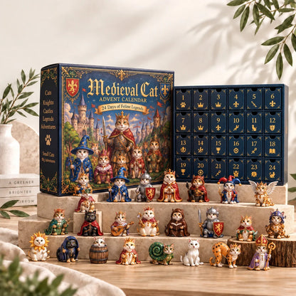 🐈🏰 Medieval Cat Advent Calendar 2026 – 24 Days Of Feline Legends