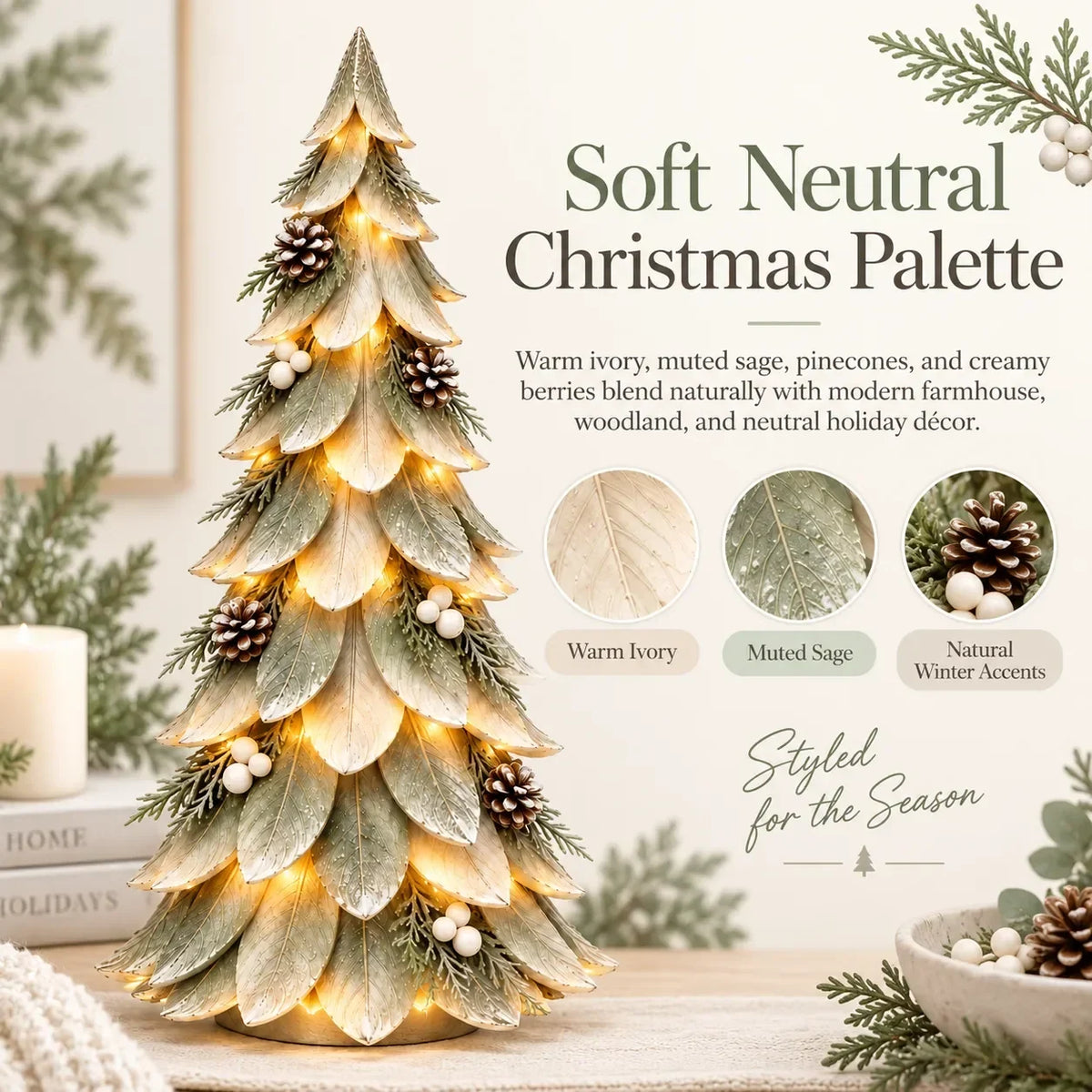 Winterleaf Glow Christmas Tree