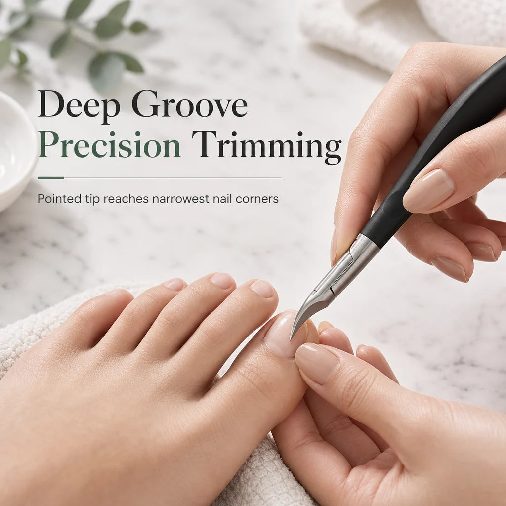 🦶 Limited-time 40% Off! ⚡ Stainless Steel Ingrown Toenail Clipper Set – Precise, Sturdy, Portable ✨