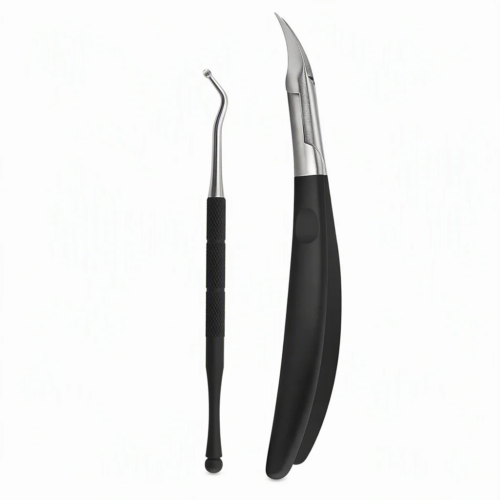 🦶 Limited-time 40% Off! ⚡ Stainless Steel Ingrown Toenail Clipper Set – Precise, Sturdy, Portable ✨