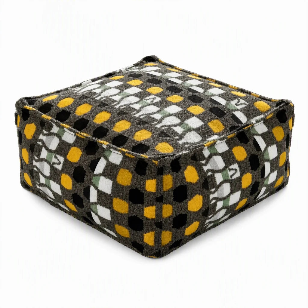 Boho Yellow Black / 45*45*23cm