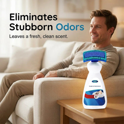 🔥 No-Wash Carpet & Sofa Cleaner with Brush