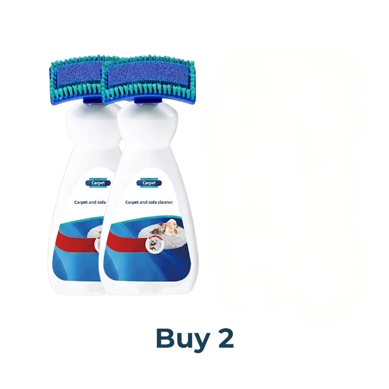 🔥 No-Wash Carpet & Sofa Cleaner with Brush