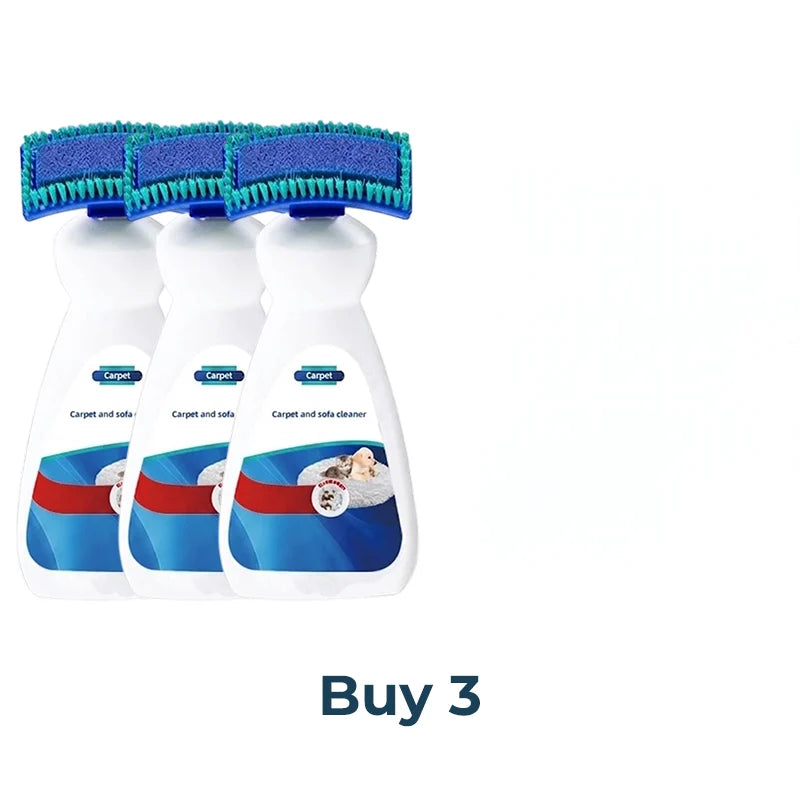 🔥 No-Wash Carpet & Sofa Cleaner with Brush