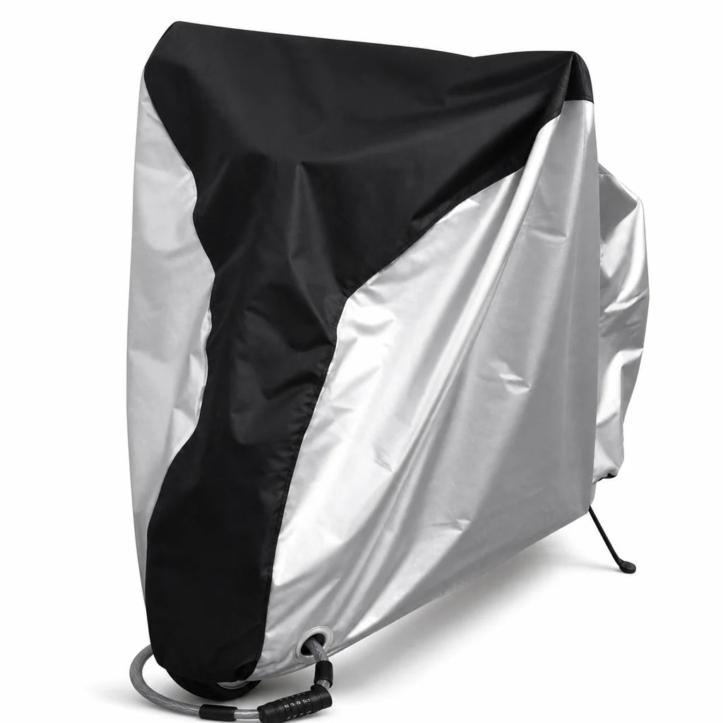 Waterproof And Dustproof 190t Bicycle Cover For Outdoor Bike Protection🚴