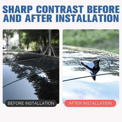 🦈Shark Fin Solar Warning Light for Car – Solar-Powered Visibility & Safety, Help Others See You on the Road 🚗✨