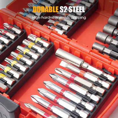 🔧83-piece S2 Driver Bit Set – One Organised Kit For Everyday Diy
