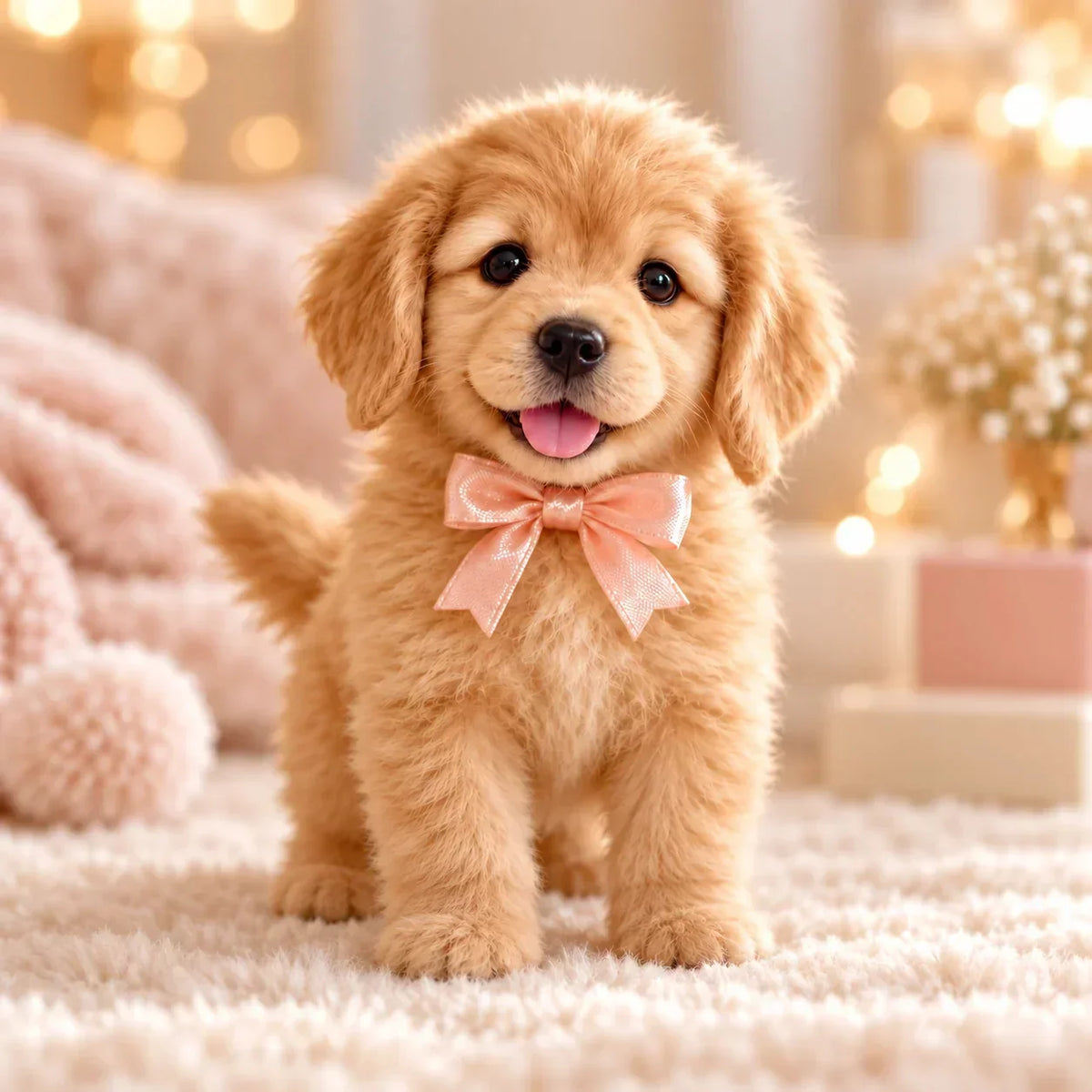 ✨🎄 49% Off – Realistic Robot Golden Retriever Puppy✨