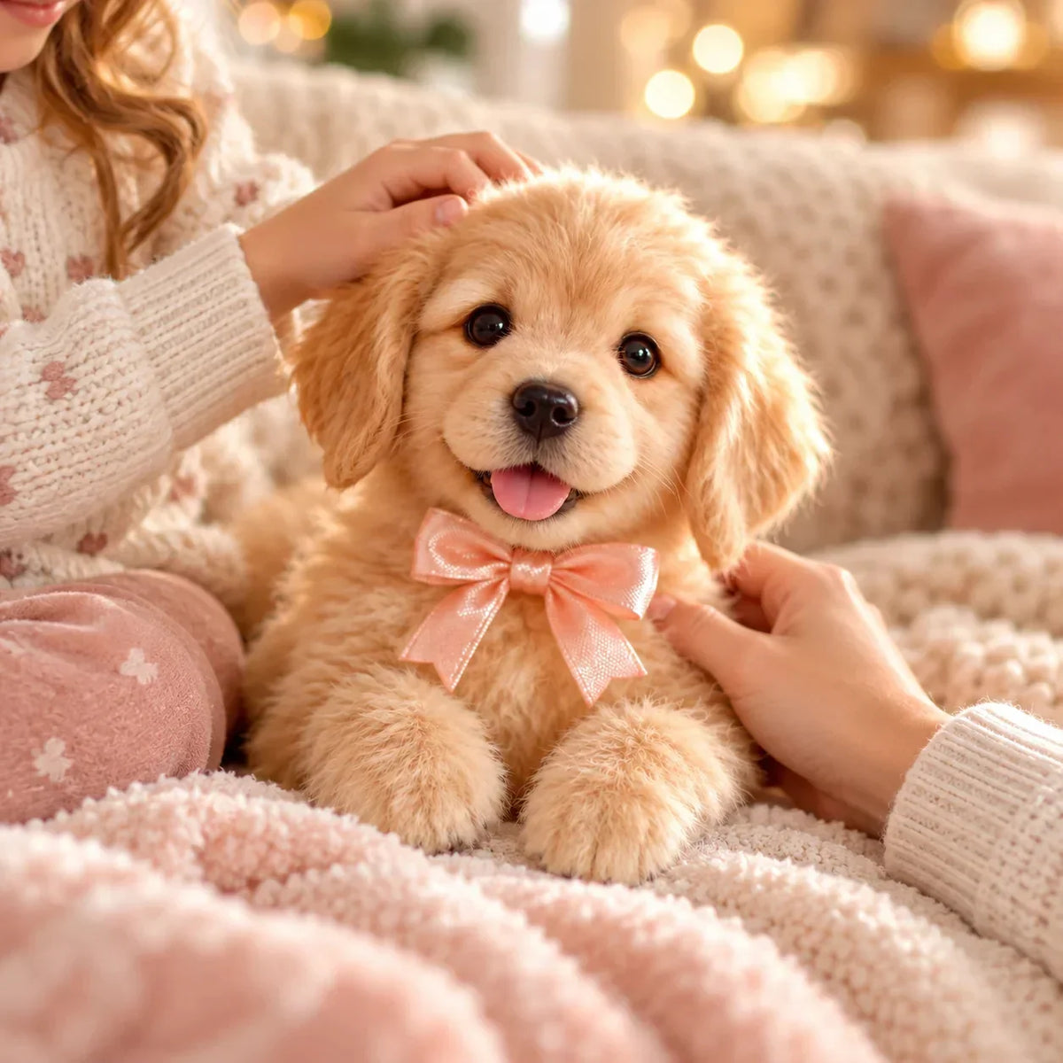 ✨🎄 49% Off – Realistic Robot Golden Retriever Puppy✨